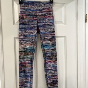 Multicolor lululemon Wunder Train 25 inch tight